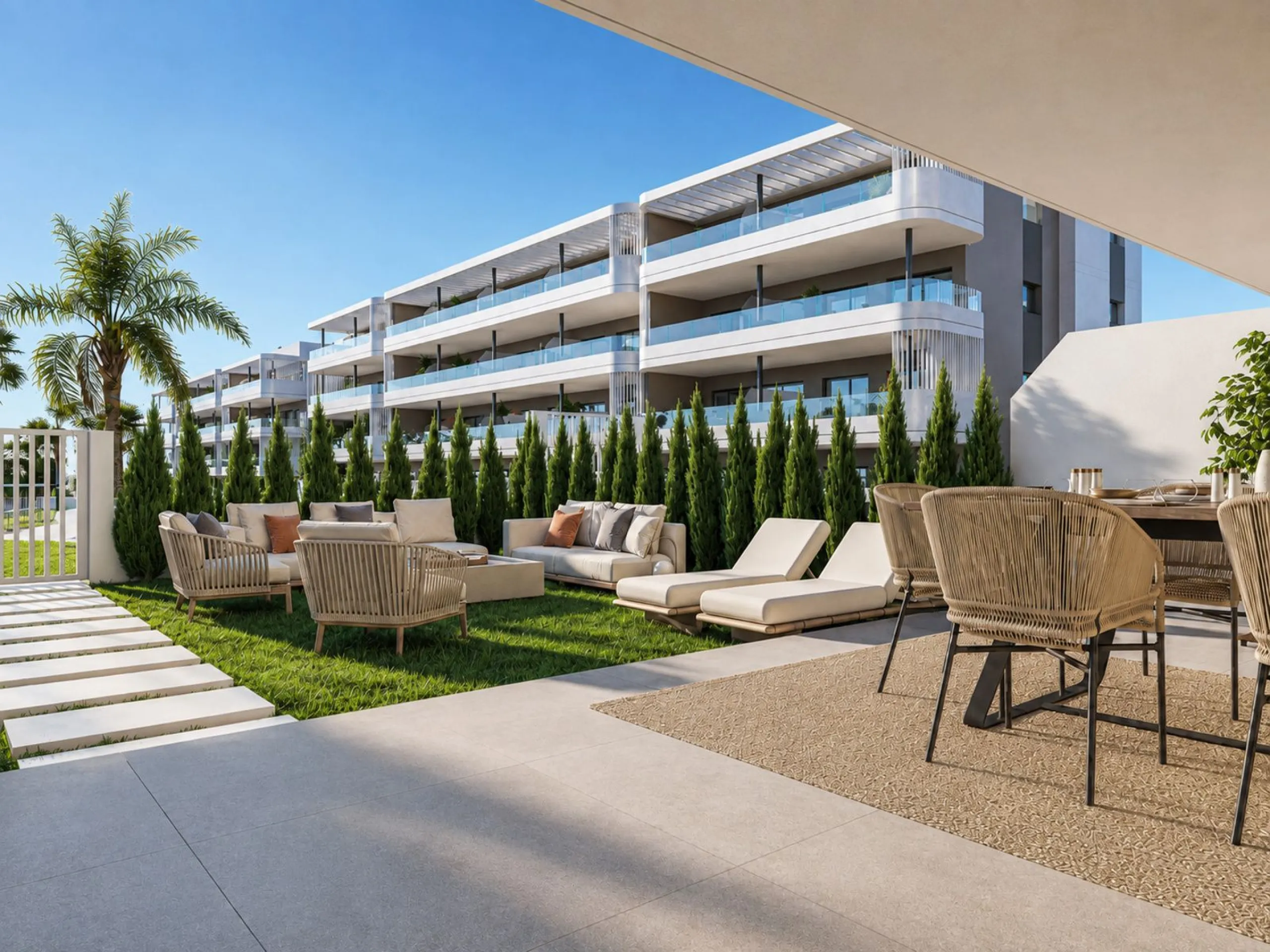 Апартаменты с видом на море в Torrevieja, Alicante