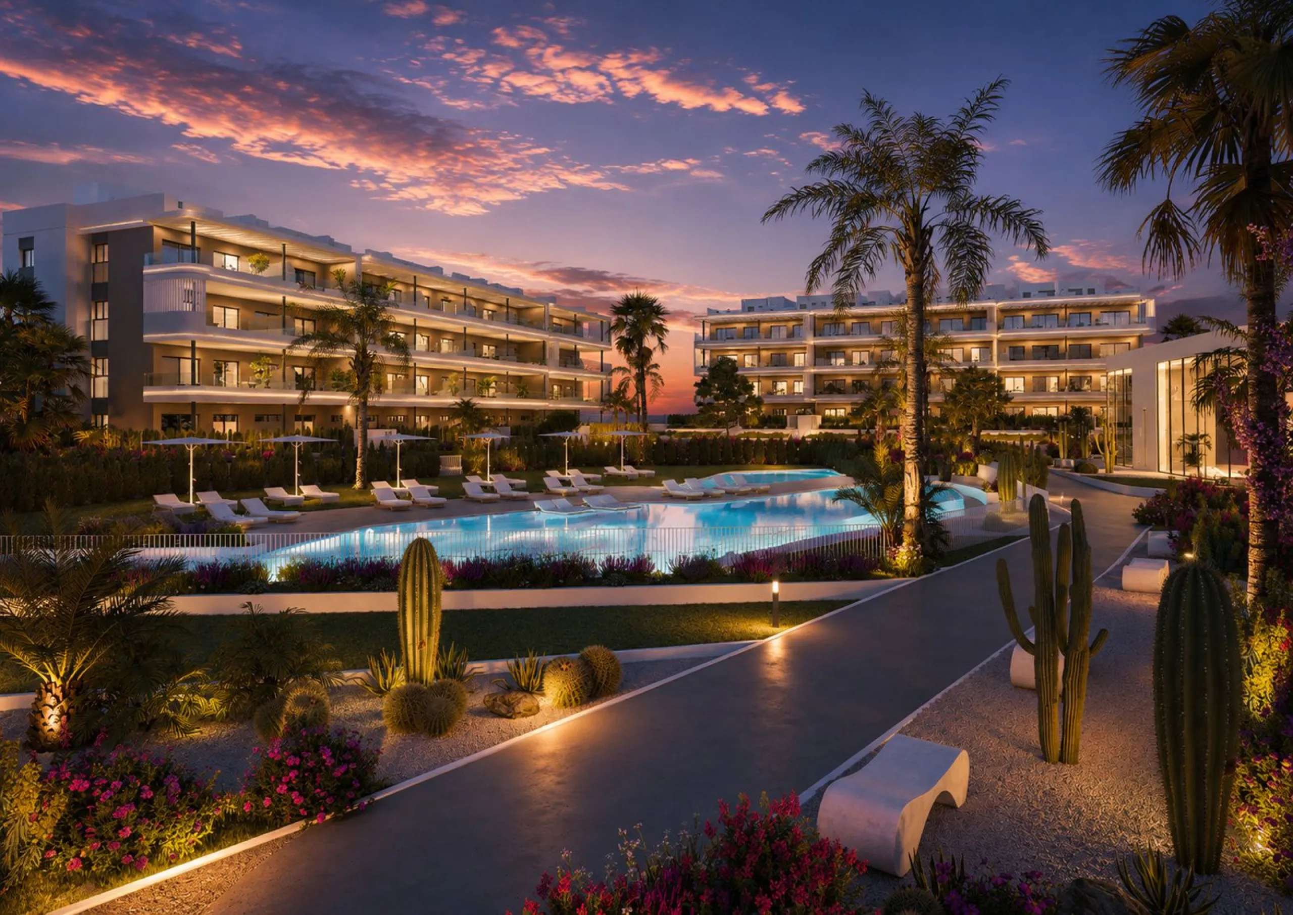 Апартаменты с видом на море в Torrevieja, Alicante