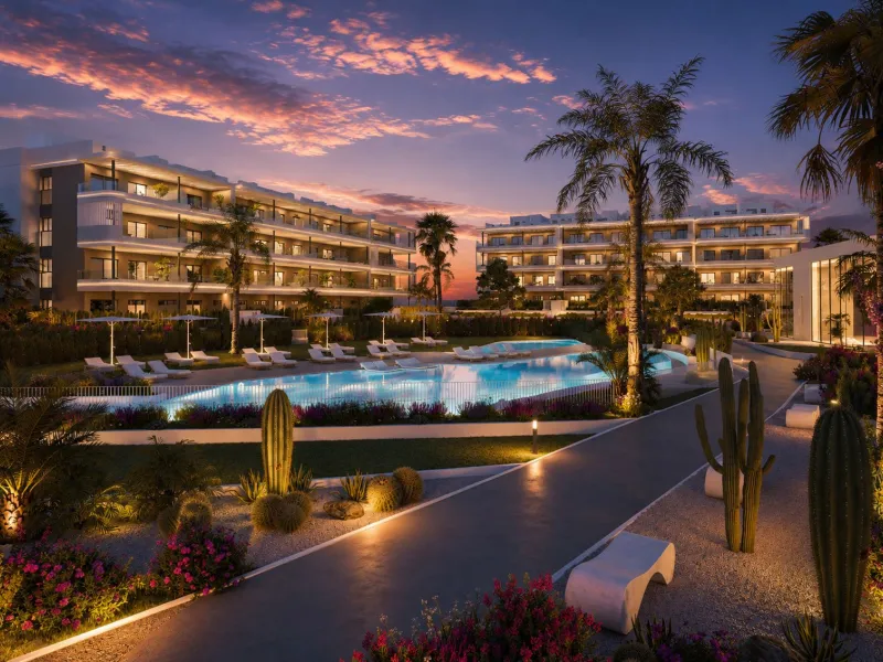 Апартаменты с видом на море в Torrevieja, Alicante