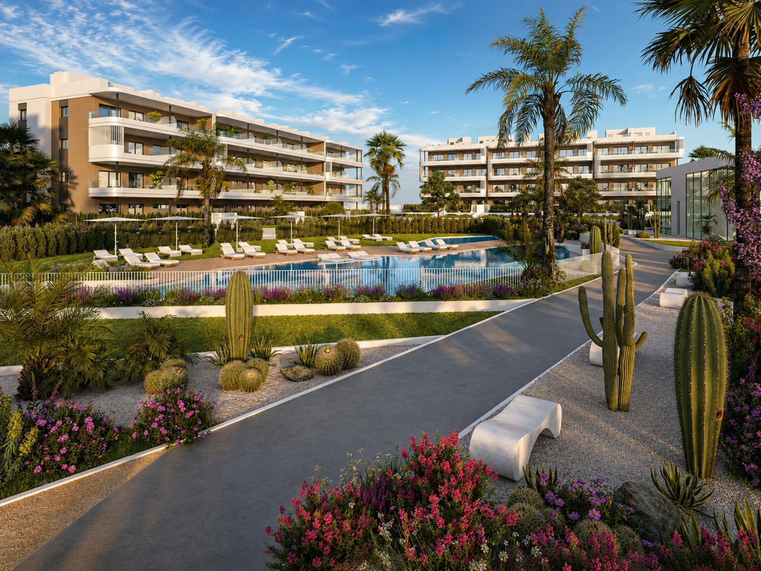 Пентхаусы с солярием и видом на море в Torrevieja, Alicante