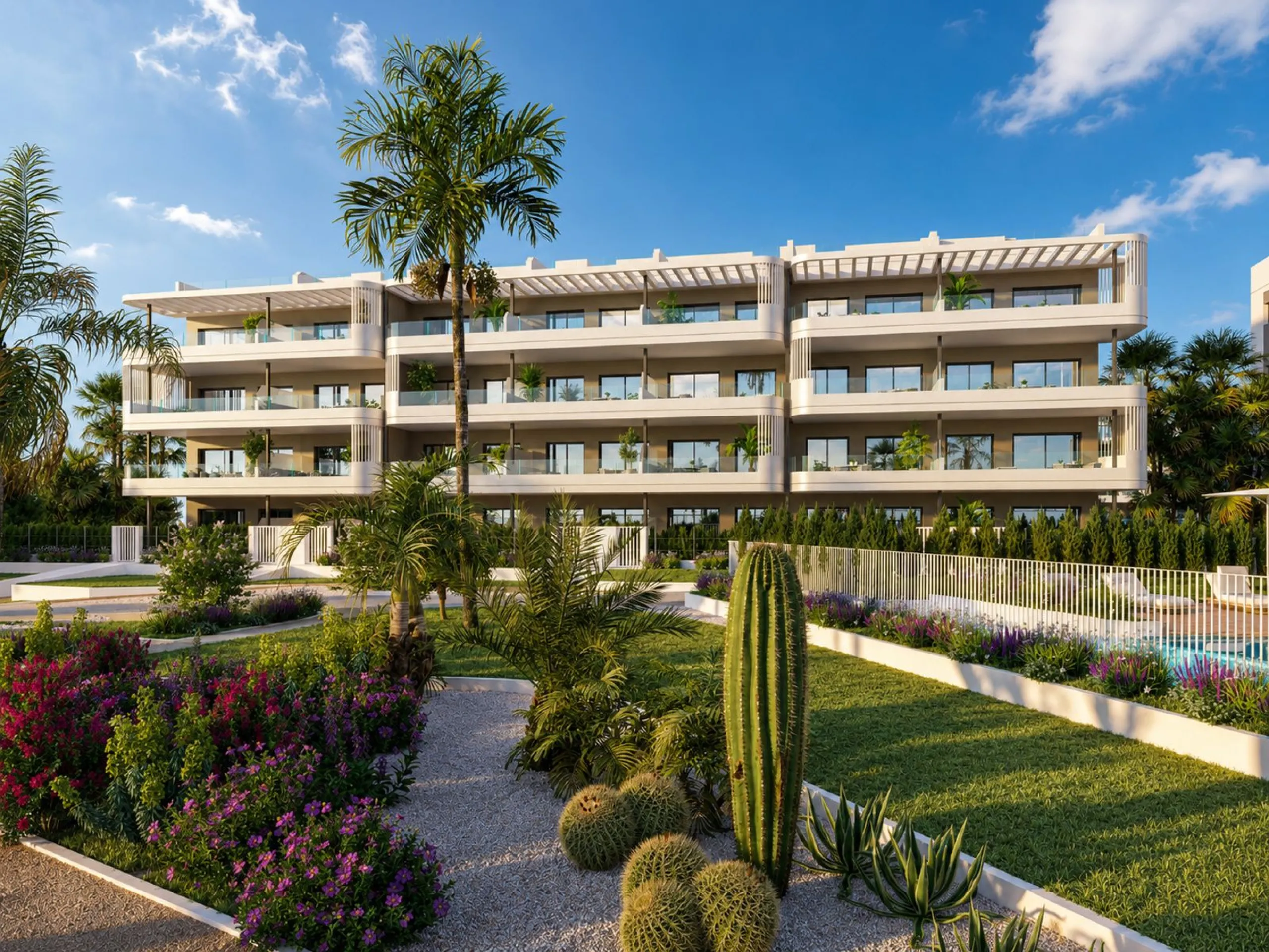 Пентхаусы с солярием и видом на море в Torrevieja, Alicante