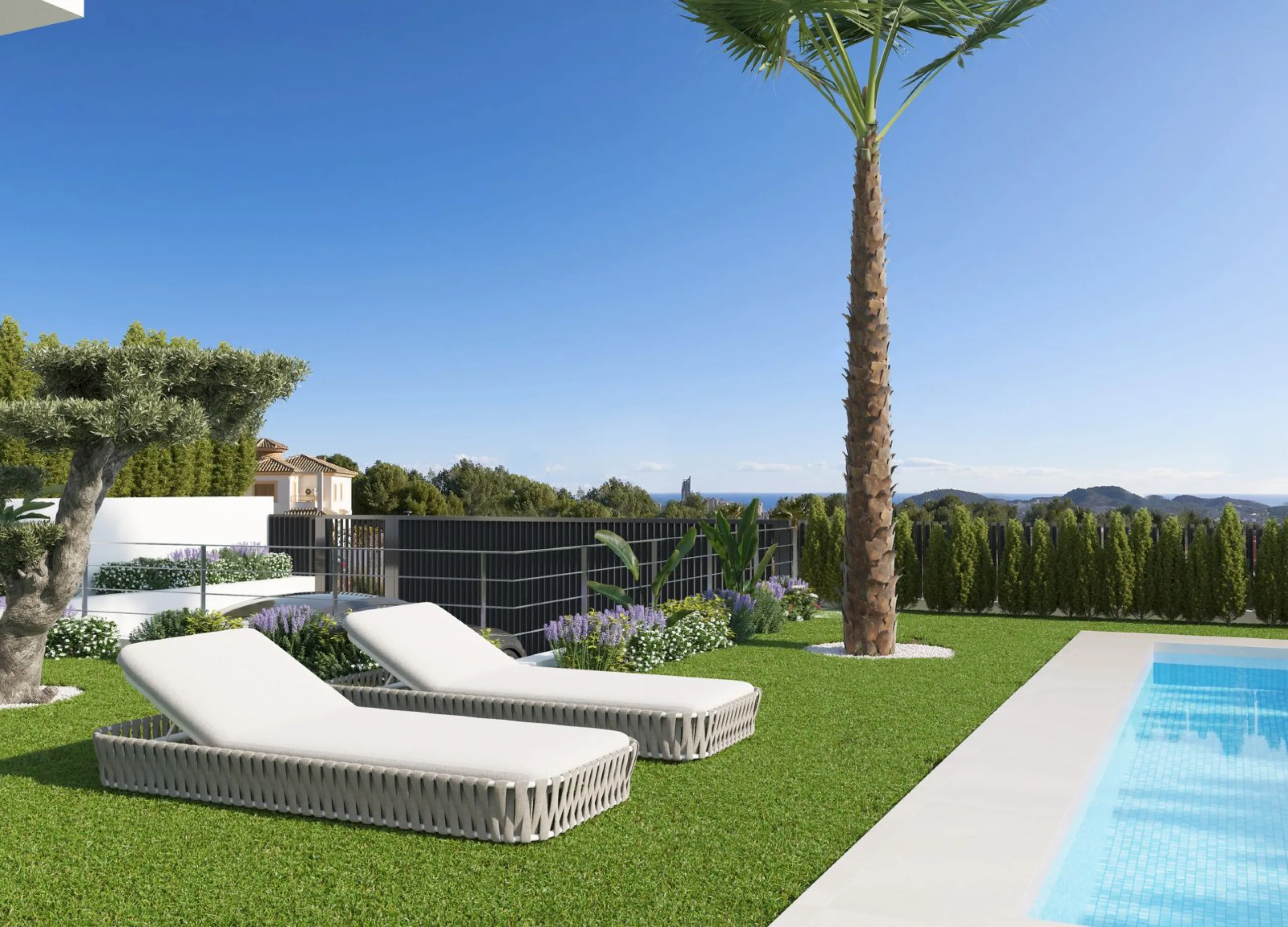 Modern Detached Chalet with Private Pool in Finestrat, Alicante