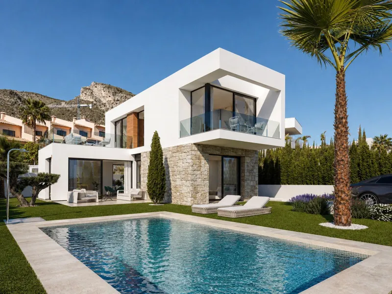 Modern Detached Chalet with Private Pool in Finestrat, Alicante