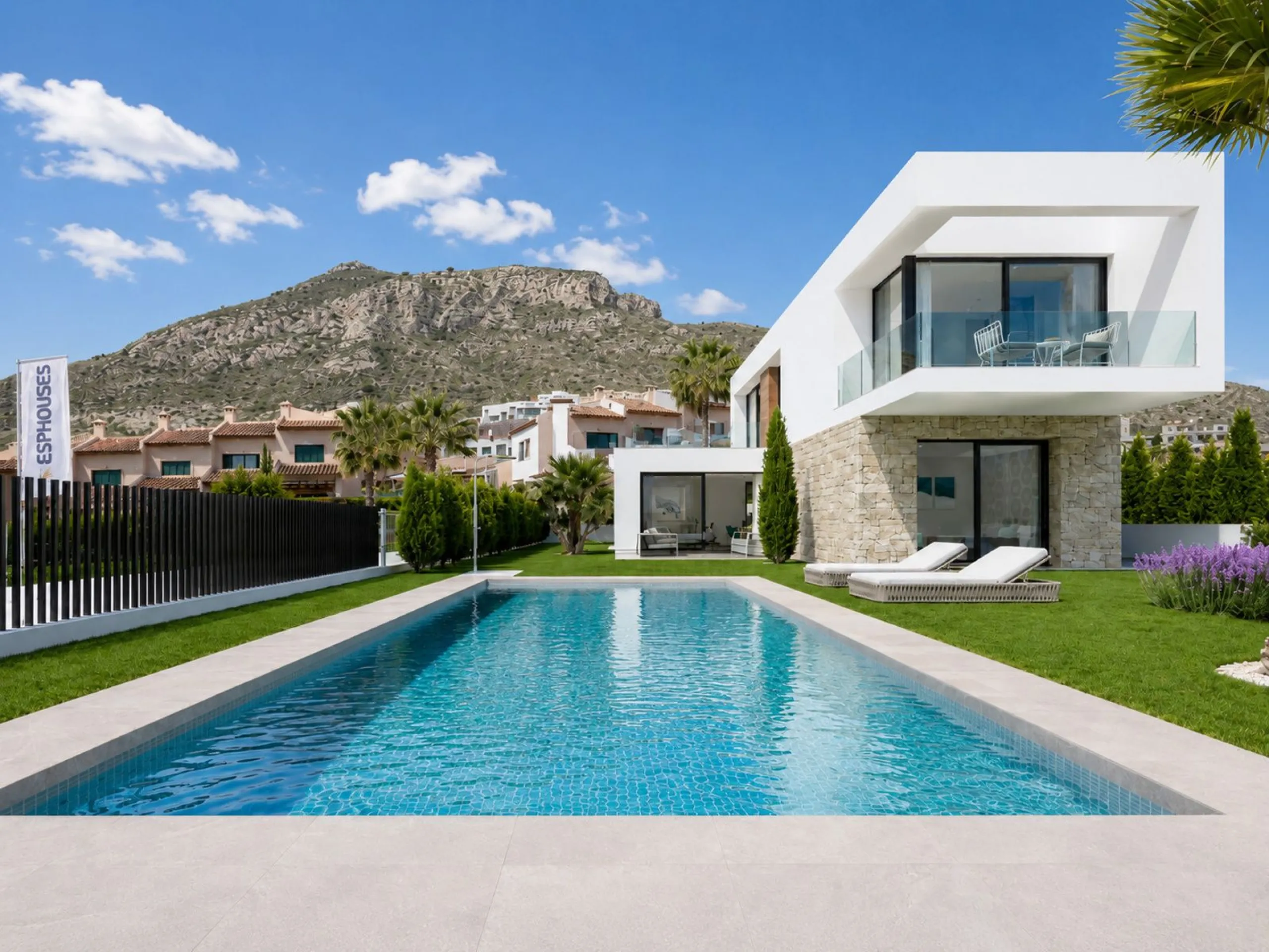 Современное шале с собственным бассейном в Finestrat, Alicante