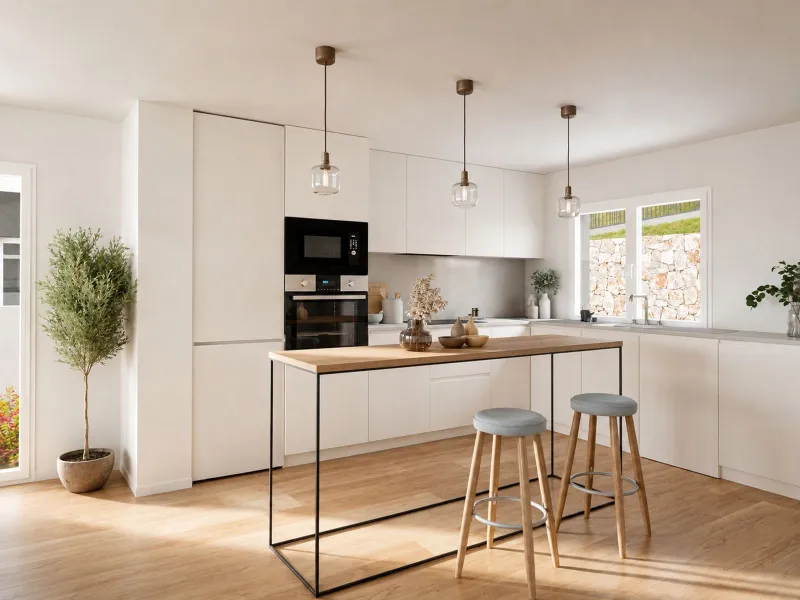 Modern Townhouse with Private Garden and Sea Views in Finestrat, Alicante