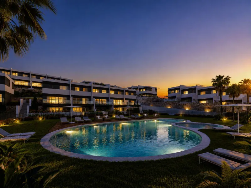 Modern Townhouse with Private Garden and Sea Views in Finestrat, Alicante