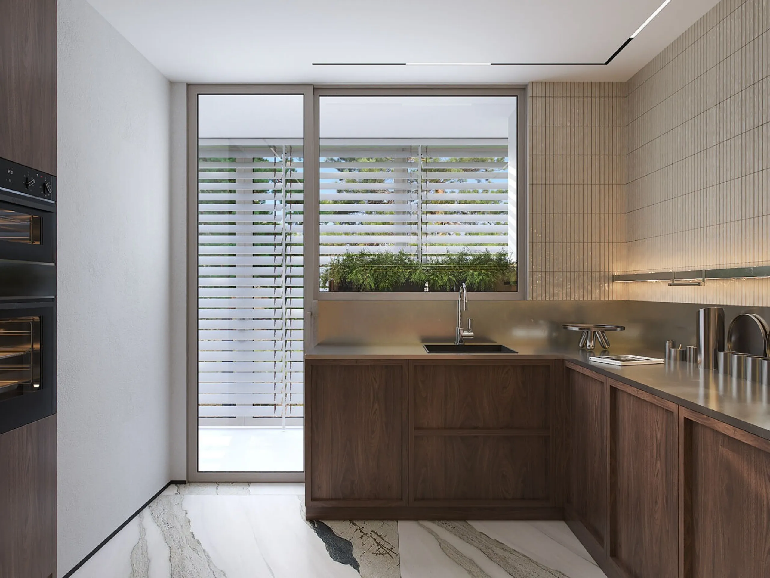 Modern Renovated Apartment with Terrace and Parking in Pedralbes, Barcelona