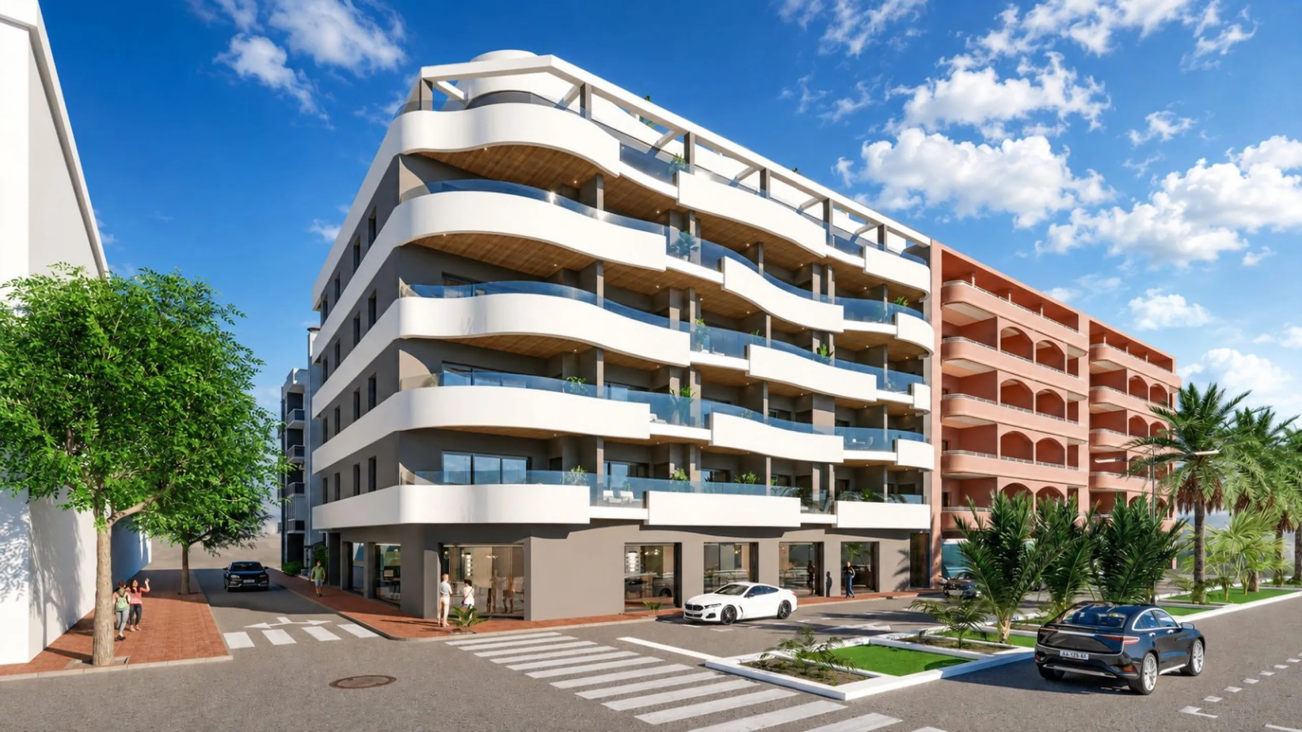 Апартаменты на первой линии моря в Torrevieja, Alicante