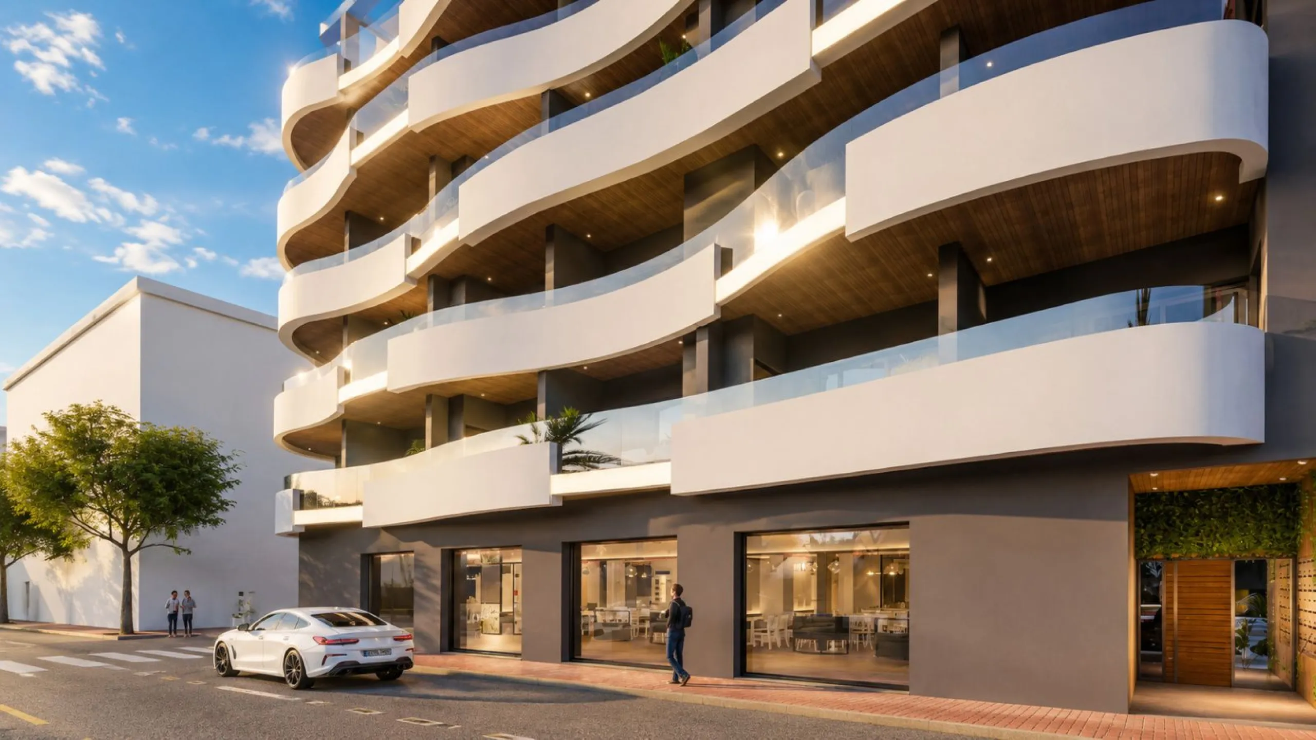Апартаменты на первой линии моря в Torrevieja, Alicante