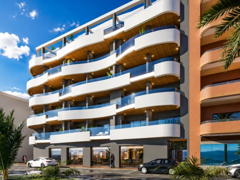 Penthouse on the Beachfront in Torrevieja, Alicante