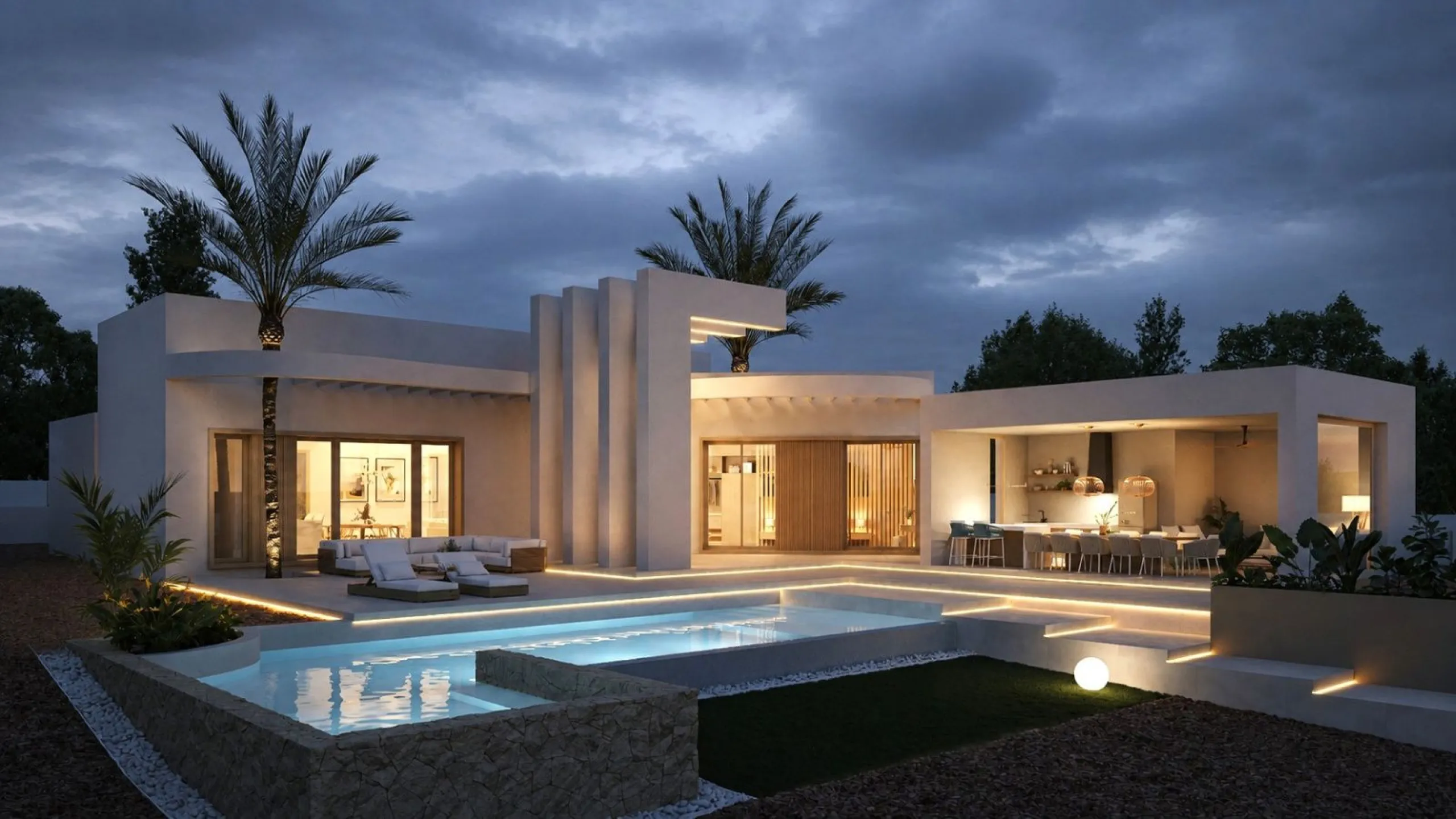 Современная вилла с собственным бассейном в Benejúzar, Alicante