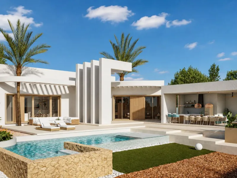 Современная вилла с собственным бассейном в Benejúzar, Alicante
