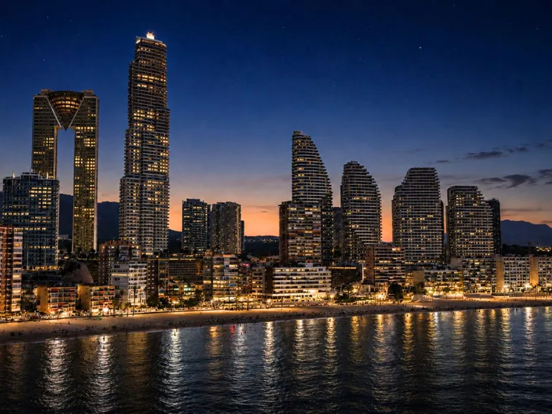 Spectacular Apartments in an Exclusive Building with Panoramic Mediterranean Views in Benidorm, Alicante