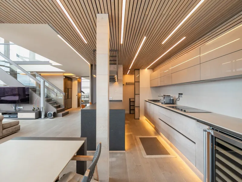 Duplex Penthouse with Terraces and Panoramic Views in the Illa del Llac Complex, Diagonal Mar, Barcelona