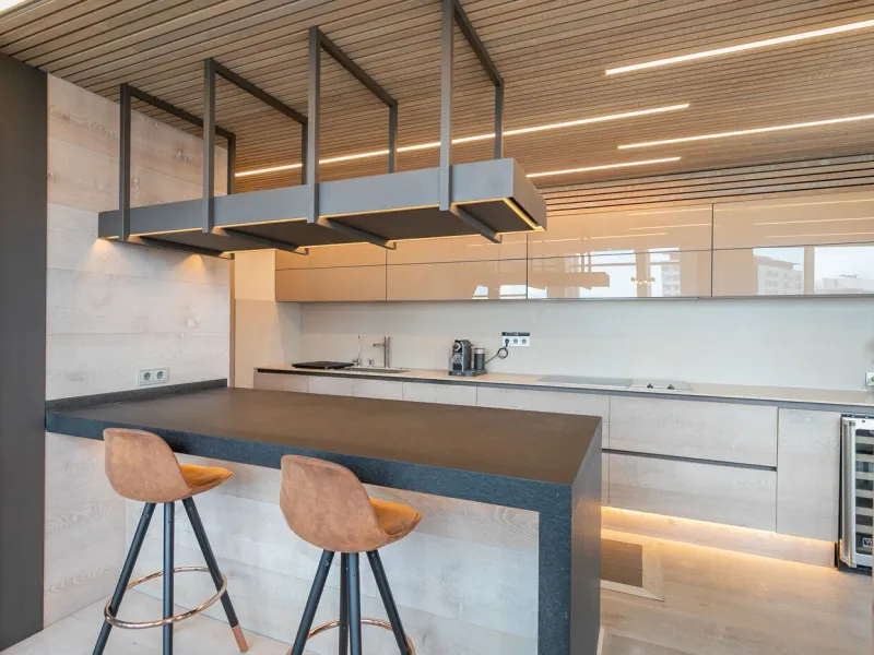 Duplex Penthouse with Terraces and Panoramic Views in the Illa del Llac Complex, Diagonal Mar, Barcelona