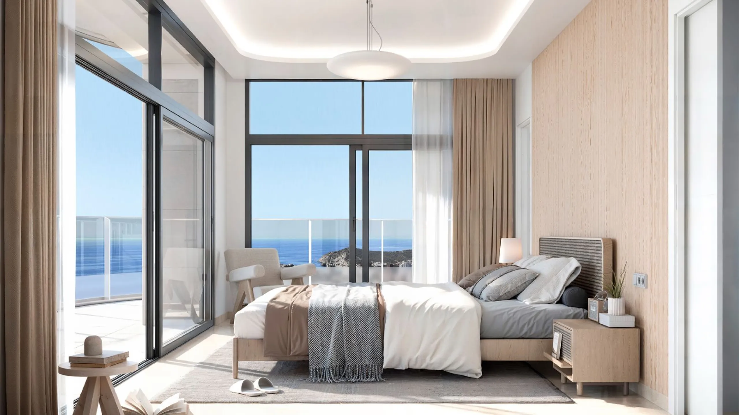 Espectaculares apartamentos en un exclusivo edificio con vistas panorámicas al Mediterráneo en Benidorm, Alicante