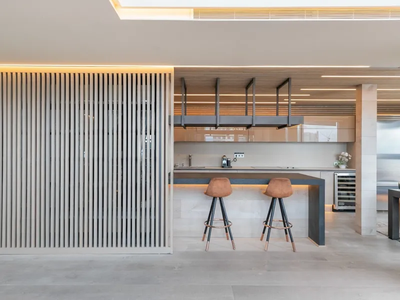 Duplex Penthouse with Terraces and Panoramic Views in the Illa del Llac Complex, Diagonal Mar, Barcelona
