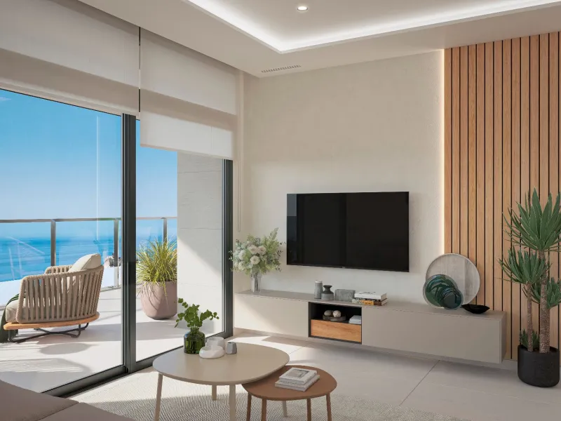 Spectacular Apartments in an Exclusive Building with Panoramic Mediterranean Views in Benidorm, Alicante