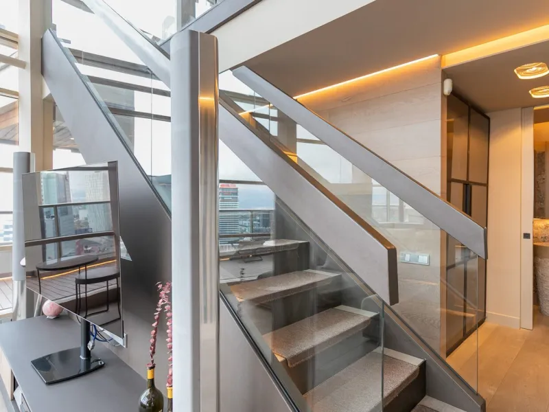 Duplex Penthouse with Terraces and Panoramic Views in the Illa del Llac Complex, Diagonal Mar, Barcelona