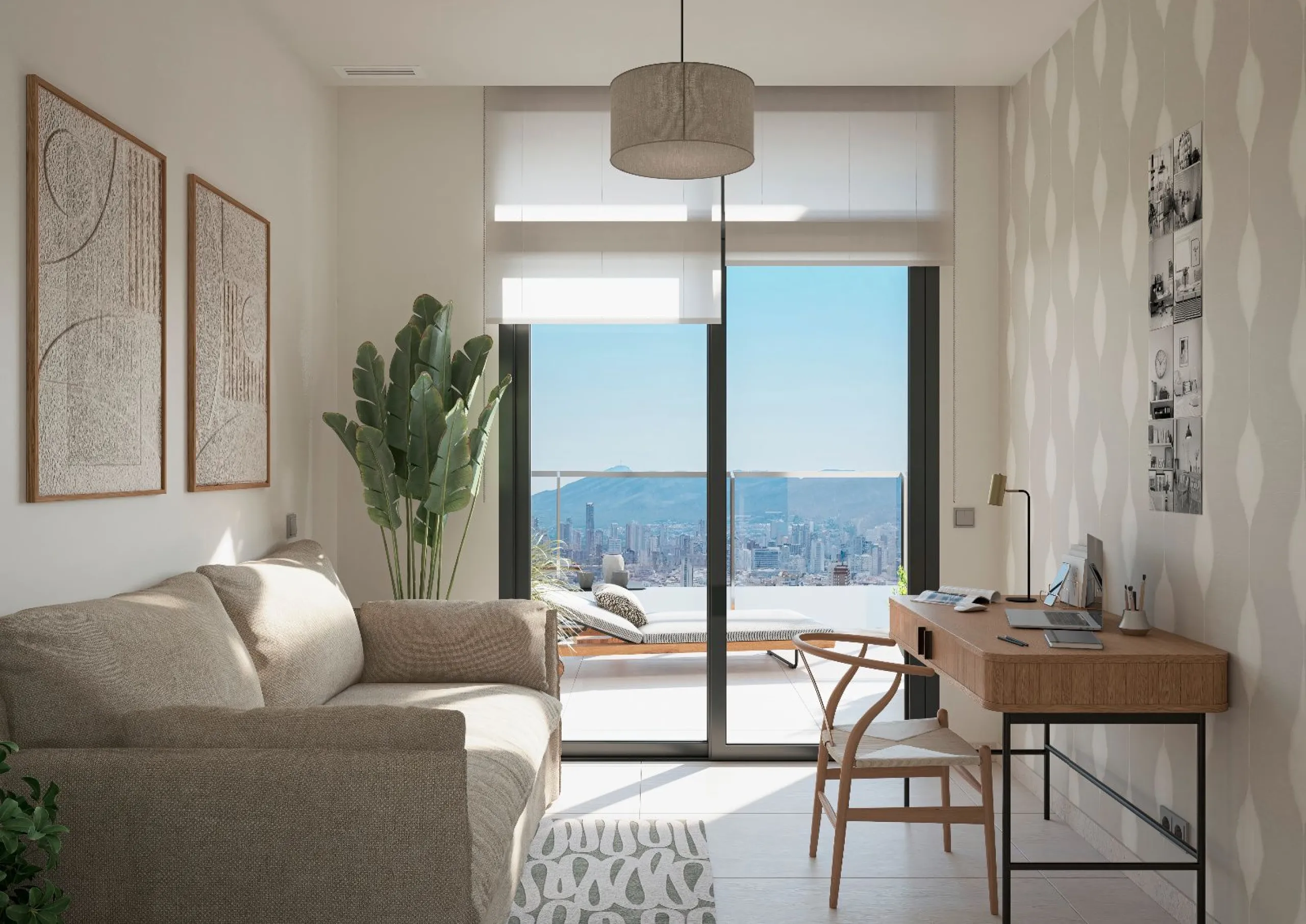 Spectacular Apartments in an Exclusive Building with Panoramic Mediterranean Views in Benidorm, Alicante