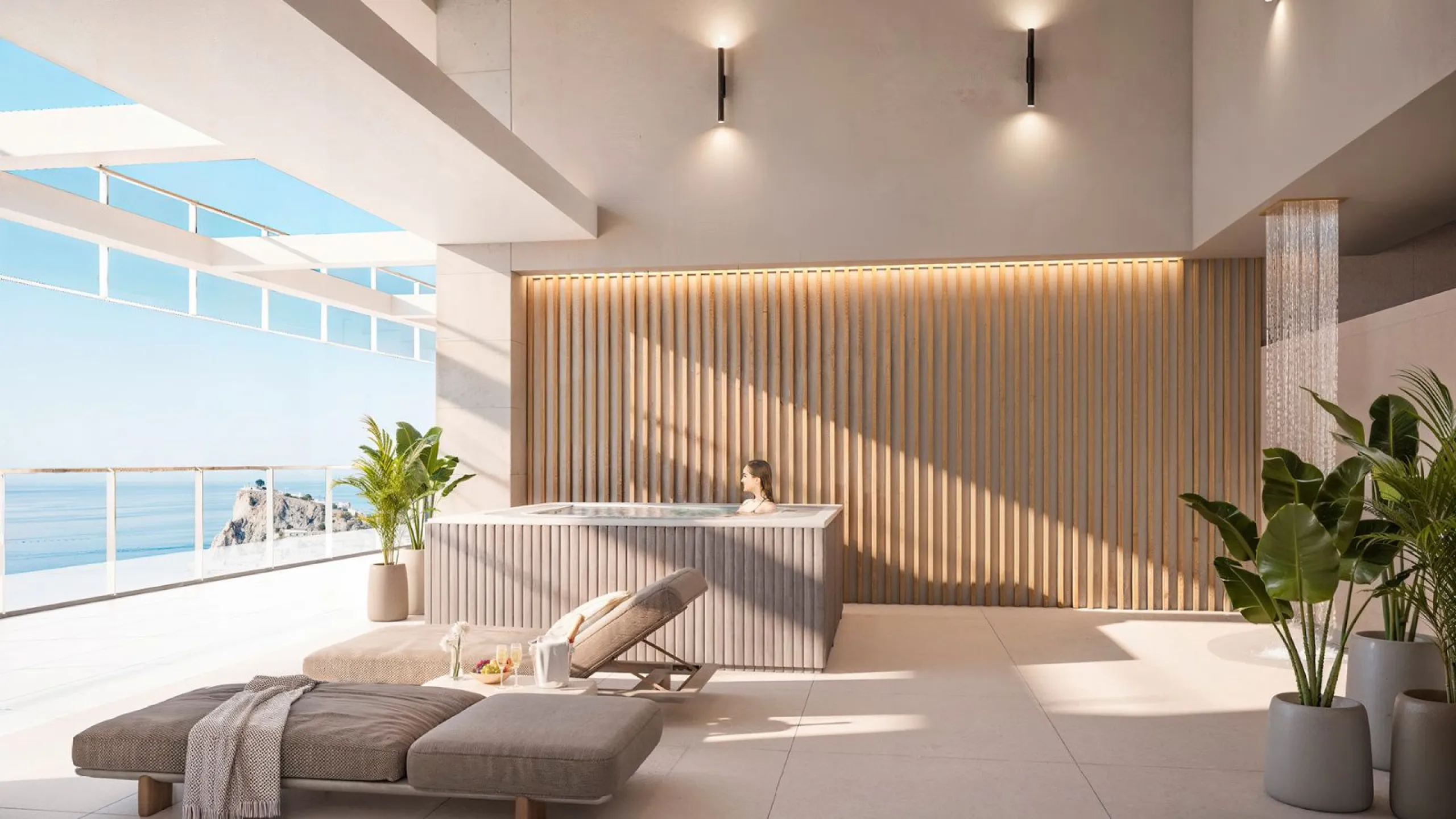 Spectacular Apartments in an Exclusive Building with Panoramic Mediterranean Views in Benidorm, Alicante