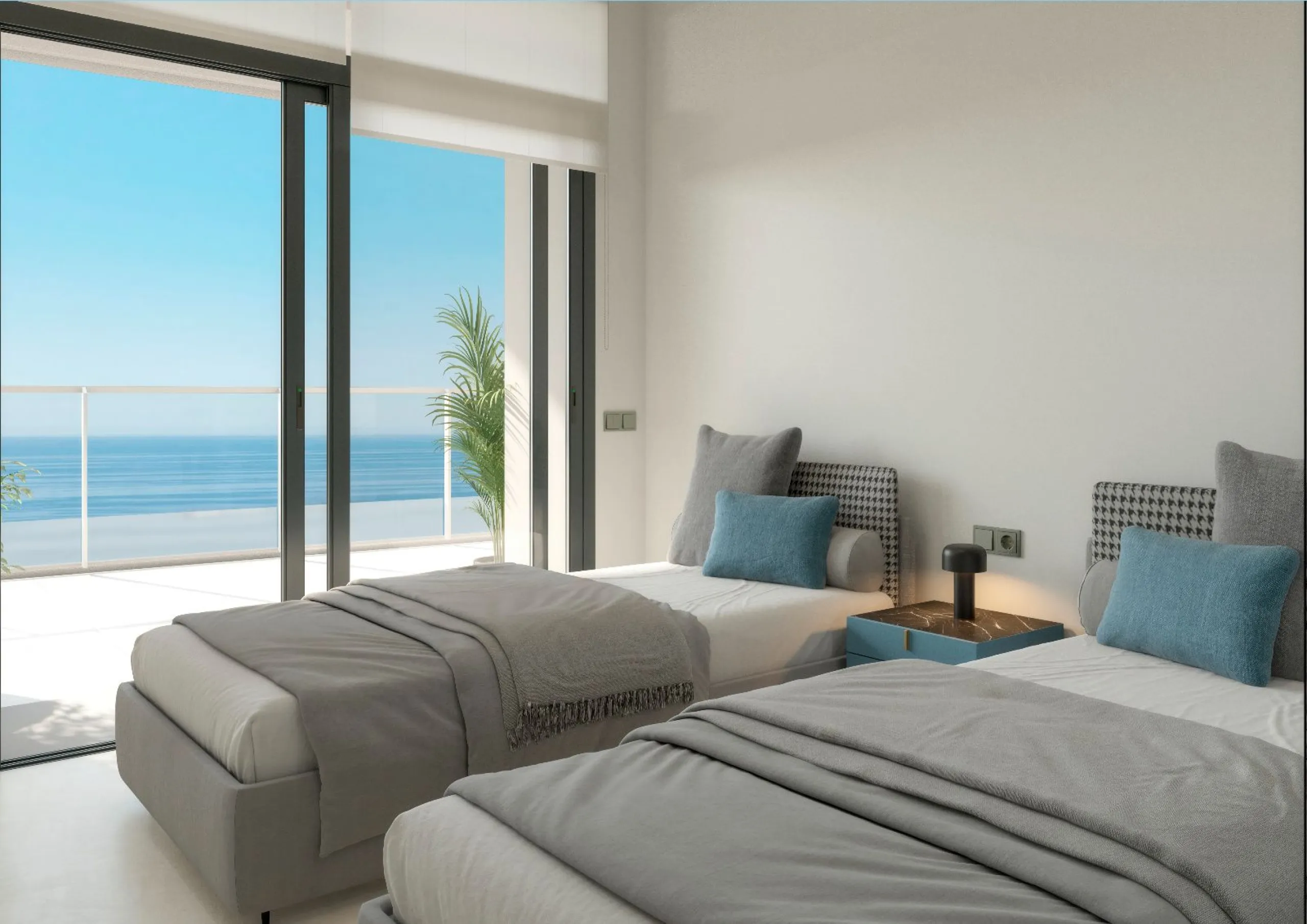 Spectacular Apartments in an Exclusive Building with Panoramic Mediterranean Views in Benidorm, Alicante