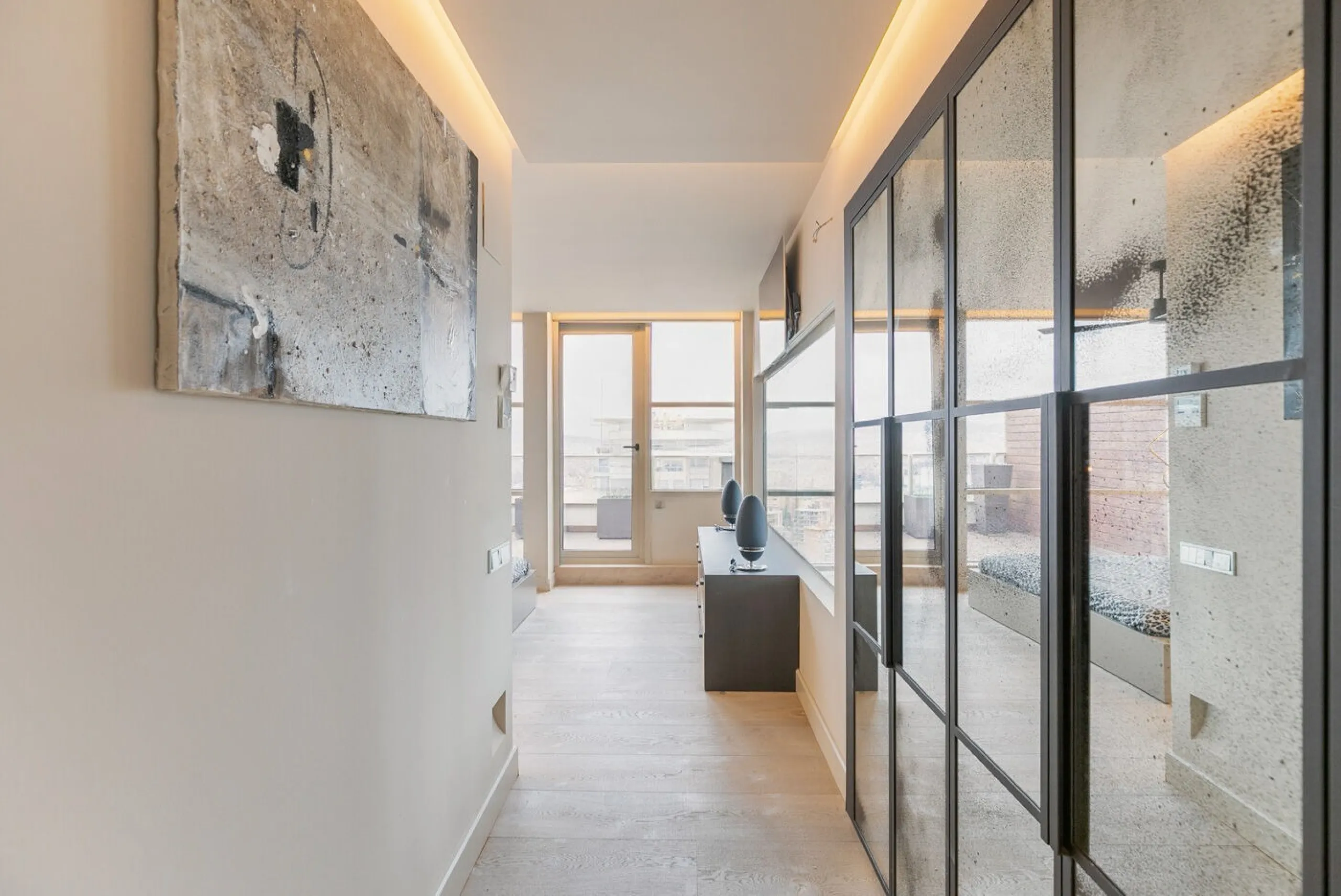 Duplex Penthouse with Terraces and Panoramic Views in the Illa del Llac Complex, Diagonal Mar, Barcelona