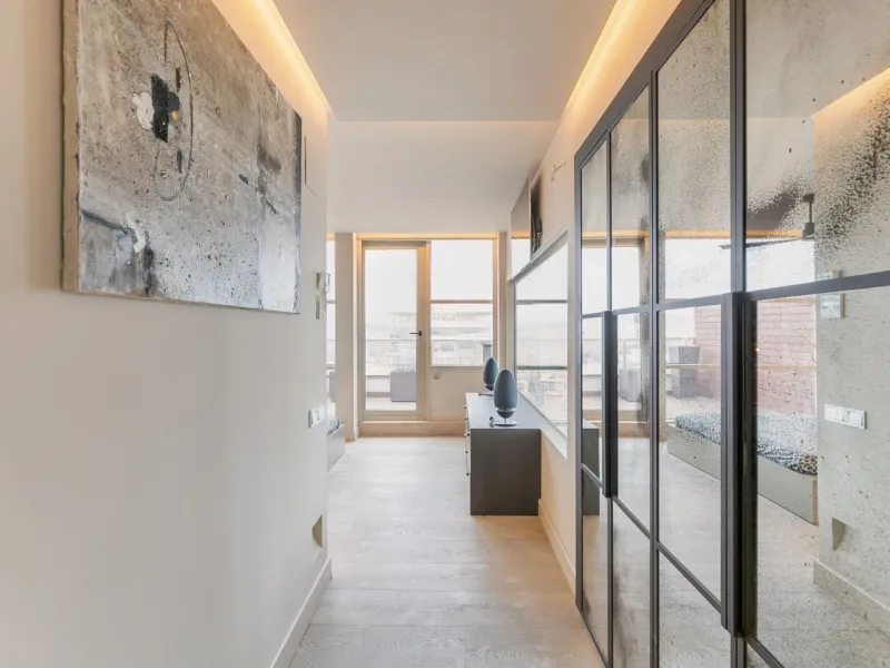 Duplex Penthouse with Terraces and Panoramic Views in the Illa del Llac Complex, Diagonal Mar, Barcelona
