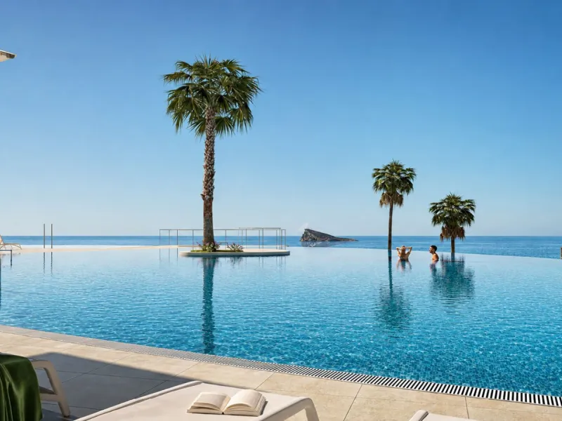 Spectacular Apartments in an Exclusive Building with Panoramic Mediterranean Views in Benidorm, Alicante
