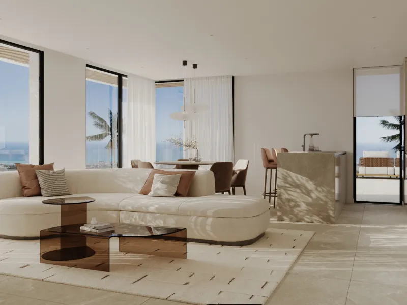 Exclusive Luxury Apartments with Panoramic Mediterranean Views in Buenavista, Mijas