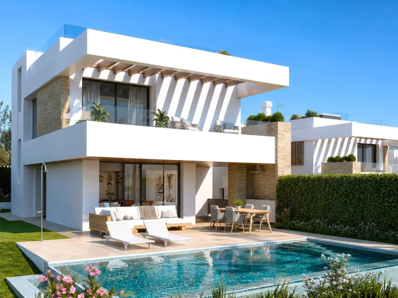 Exklusive Design-Villa mit Meerblick in Estepona, Málaga