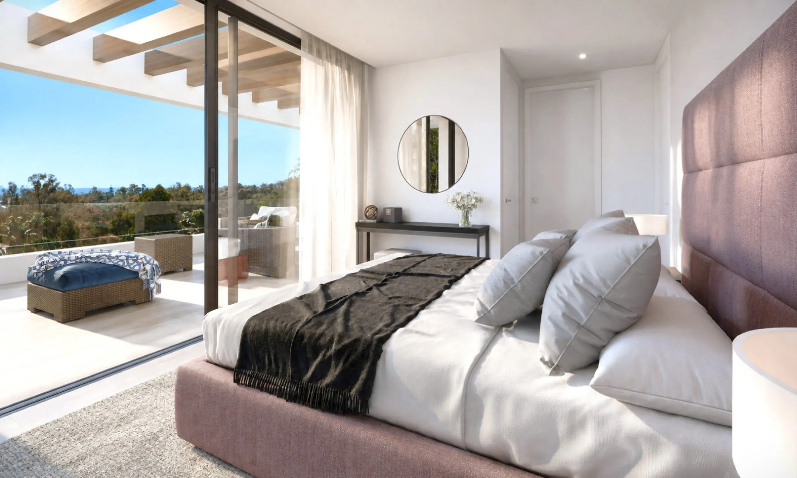 Exklusive Design-Villa mit Meerblick in Estepona, Málaga