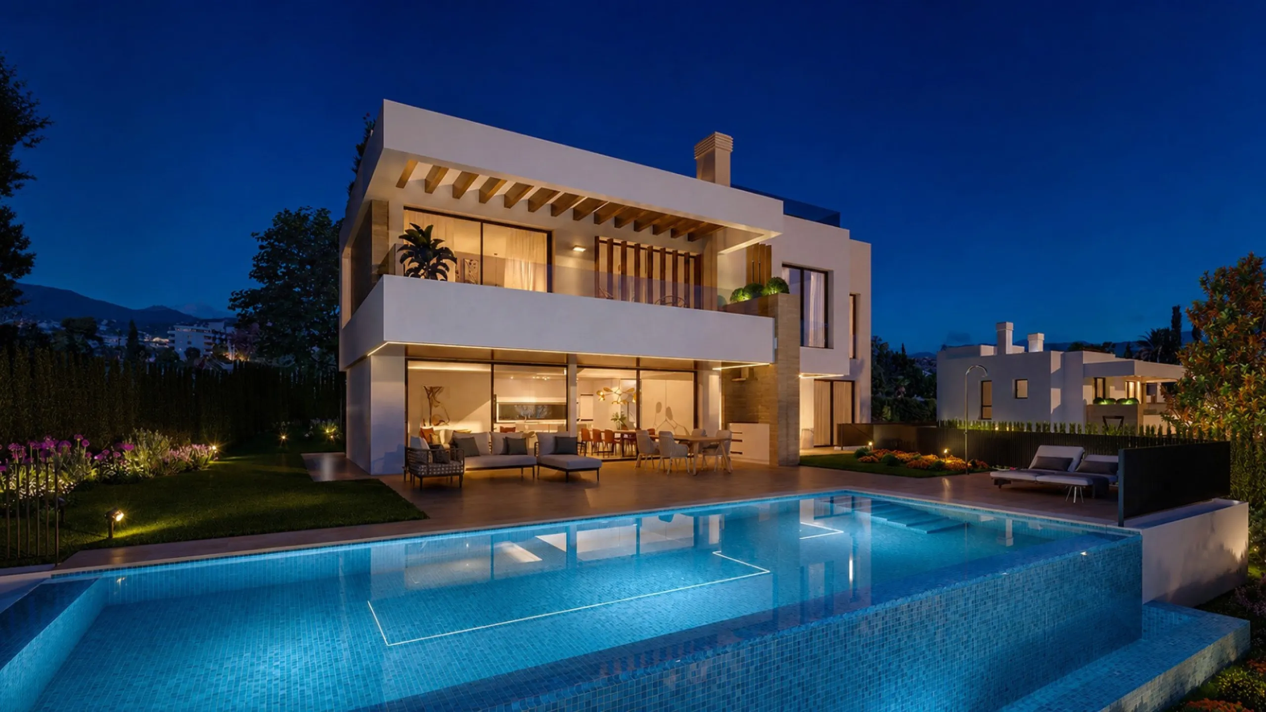 Exklusive Design-Villa mit Meerblick in Estepona, Málaga