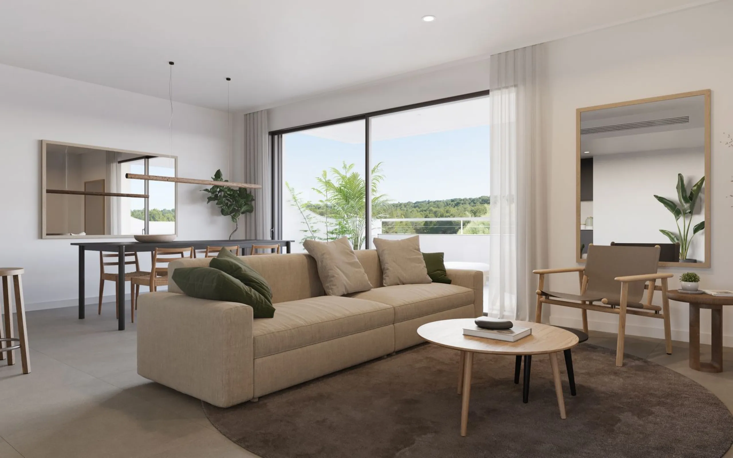Exclusive gated premium residential complex by the sea, within a golf club on the Costa Dorada coast