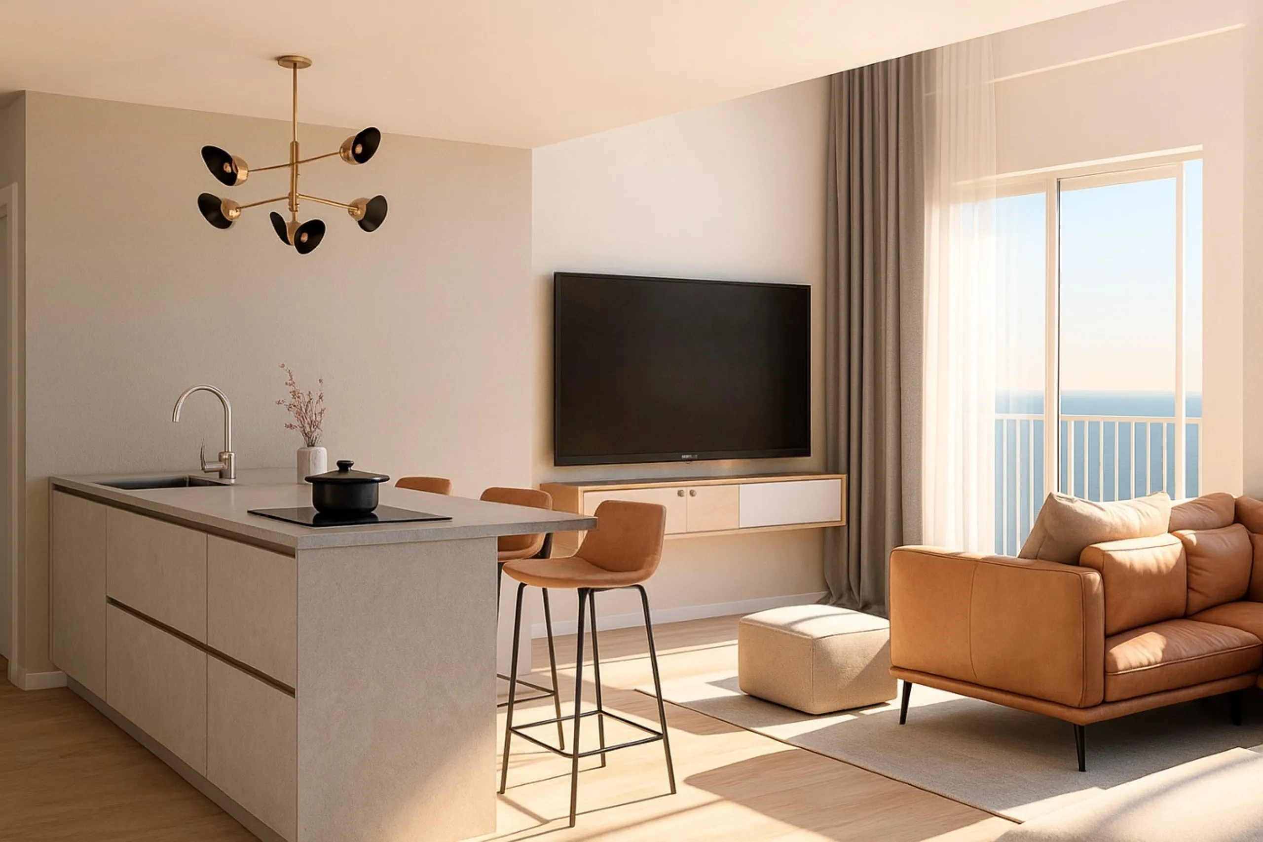 Modern New Development Near Sagrada Família and Sant Pau, Barcelona