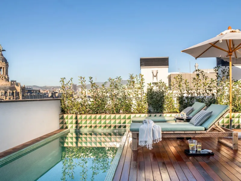 Designer Apartment with Pool on Passeig de Gracia, Barcelona