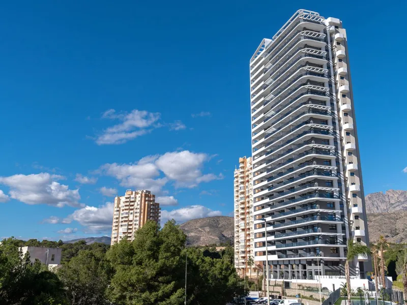 Spectacular Modern Apartments with Sea and Golf Course Views in Benidorm, Alicante