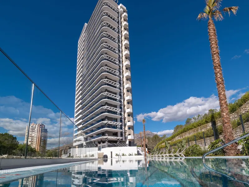 Spectacular Modern Apartments with Sea and Golf Course Views in Benidorm, Alicante