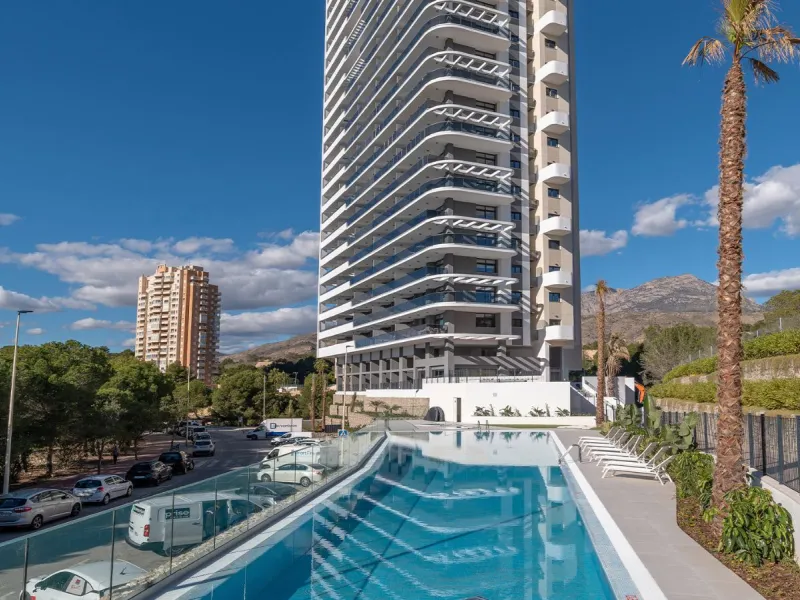 Spectacular Modern Apartments with Sea and Golf Course Views in Benidorm, Alicante
