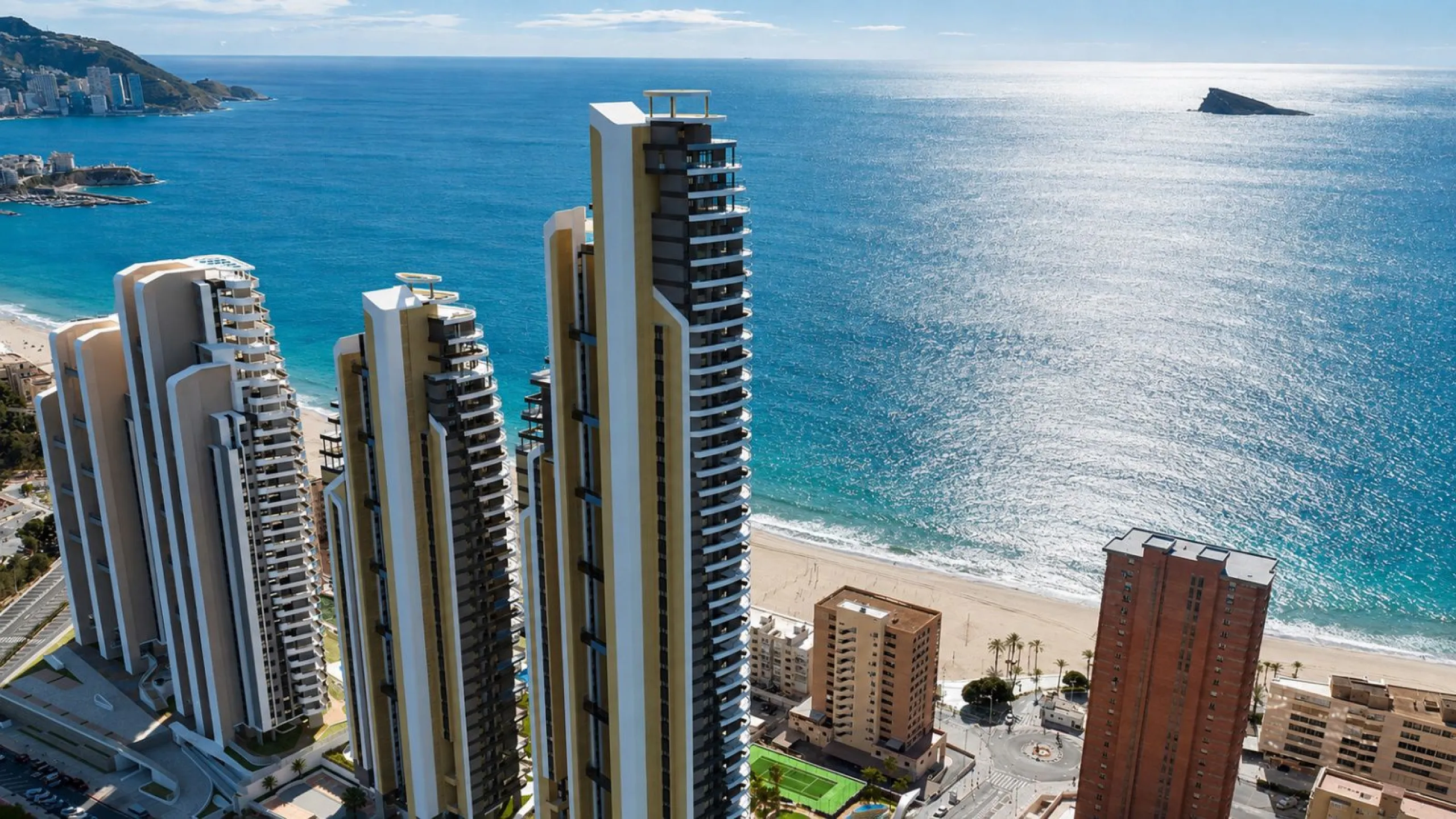 Spectacular Modern Apartments with Panoramic Sea Views in Benidorm, Alicante