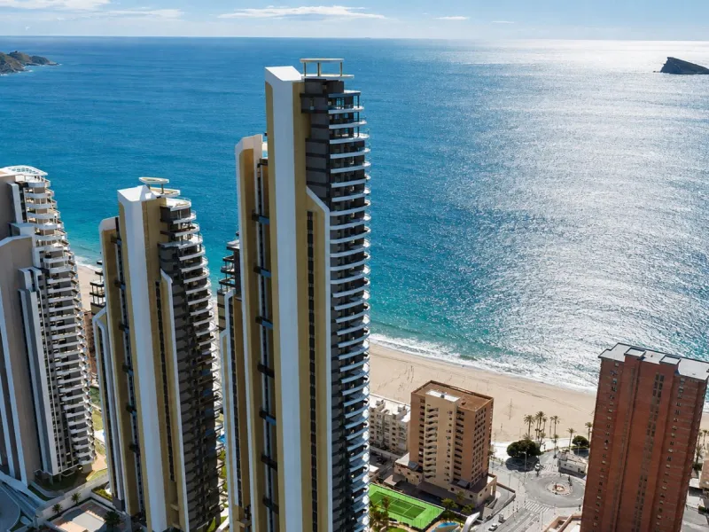 Spectacular Modern Apartments with Panoramic Sea Views in Benidorm, Alicante