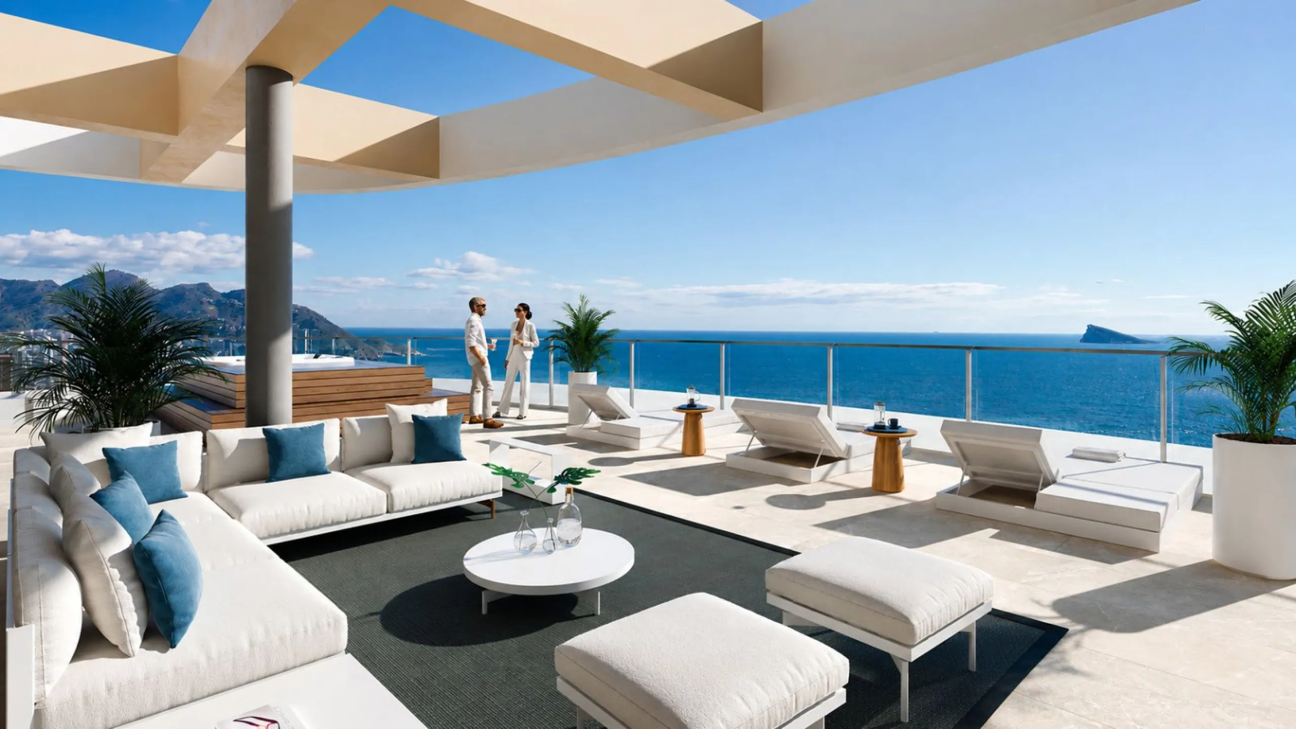 Spectacular Modern Apartments with Panoramic Sea Views in Benidorm, Alicante