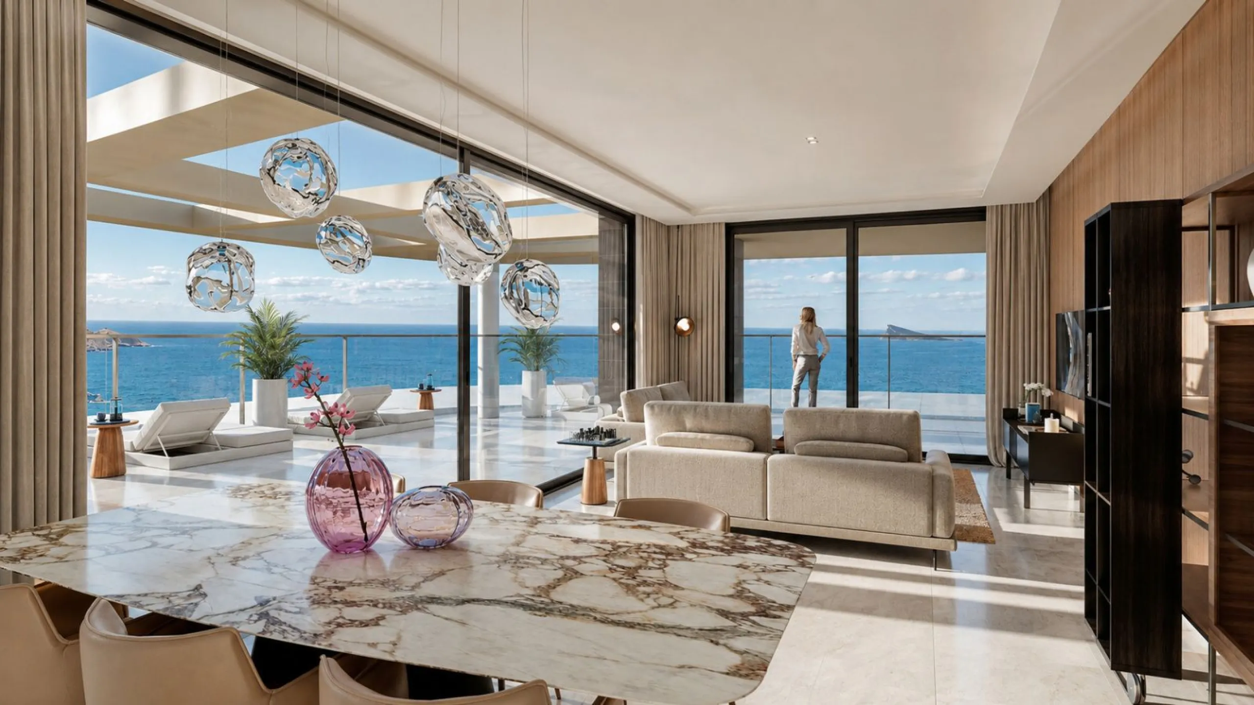 Spectacular Modern Apartments with Panoramic Sea Views in Benidorm, Alicante