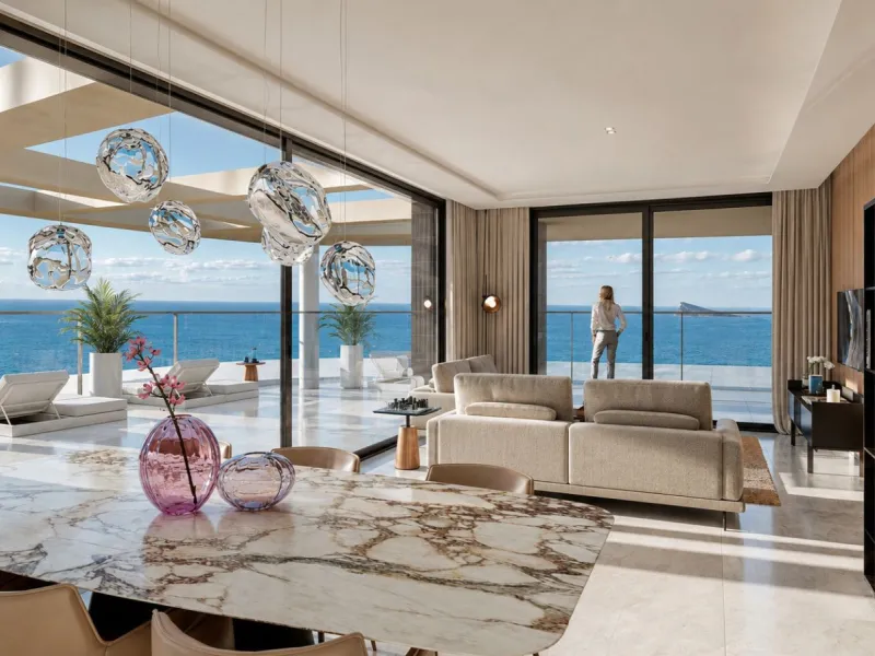 Spectacular Modern Apartments with Panoramic Sea Views in Benidorm, Alicante