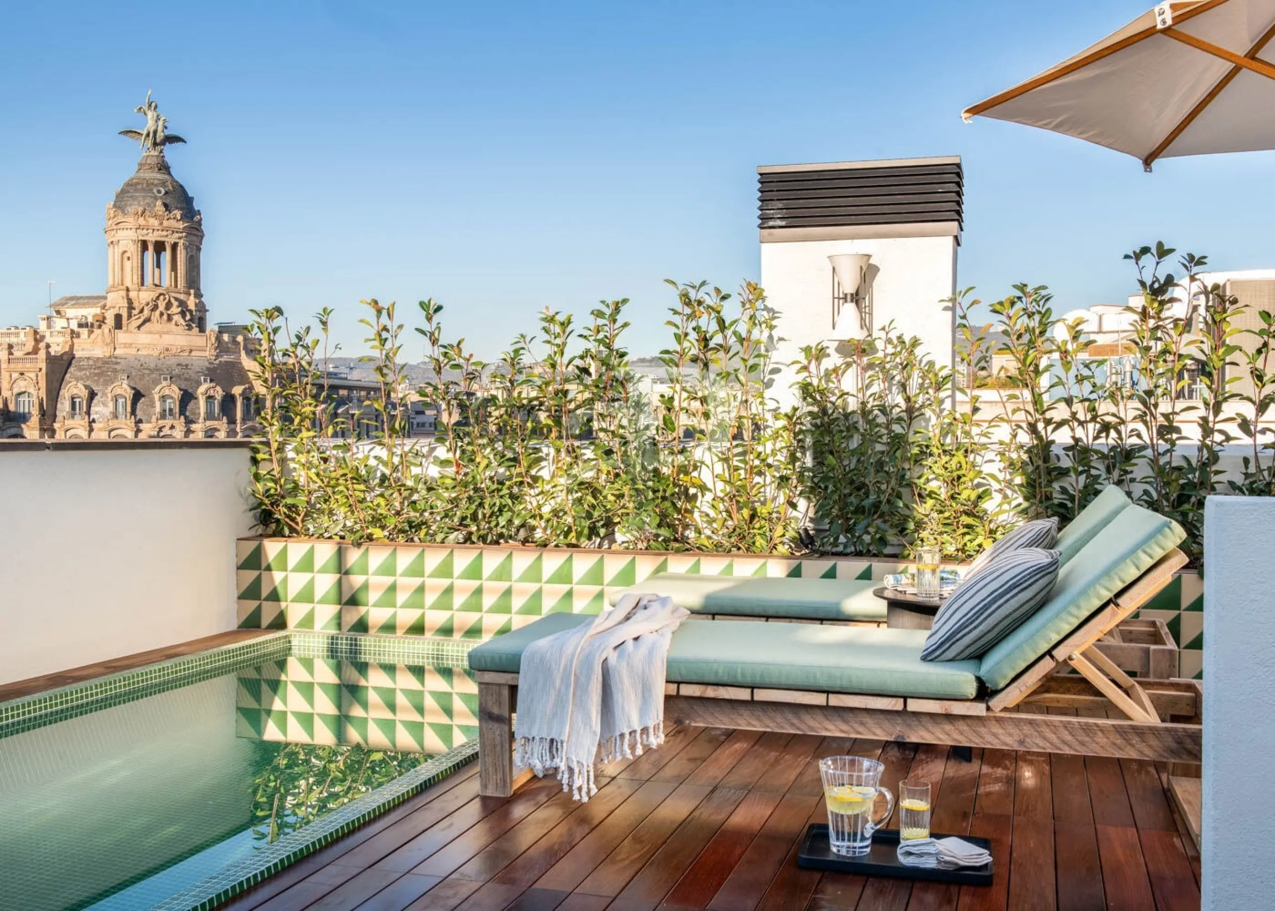 Designer Apartment with Pool on Passeig de Gracia, Barcelona
