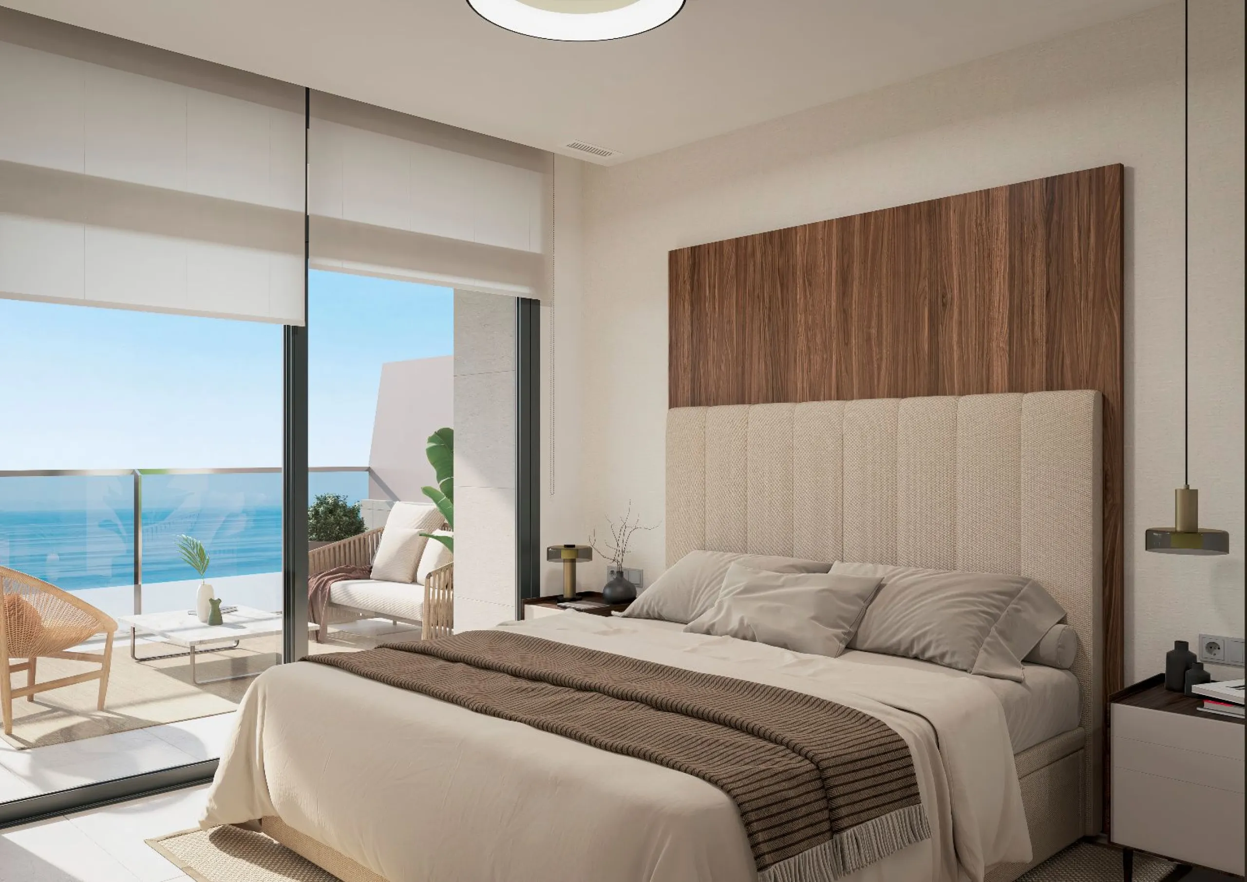 Espectaculares apartamentos en un exclusivo edificio con vistas panorámicas al Mediterráneo en Benidorm, Alicante