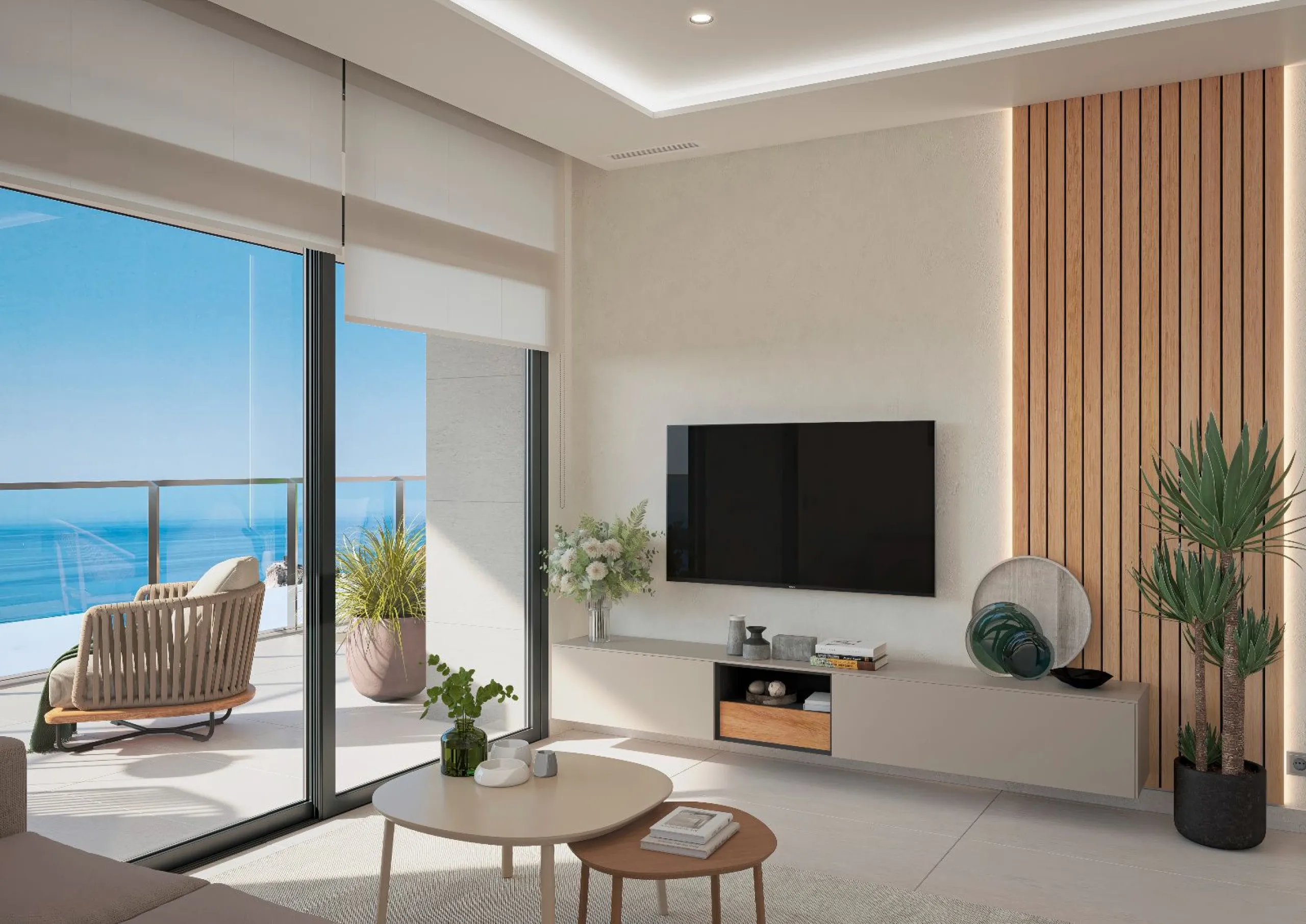 Espectaculares apartamentos en un exclusivo edificio con vistas panorámicas al Mediterráneo en Benidorm, Alicante