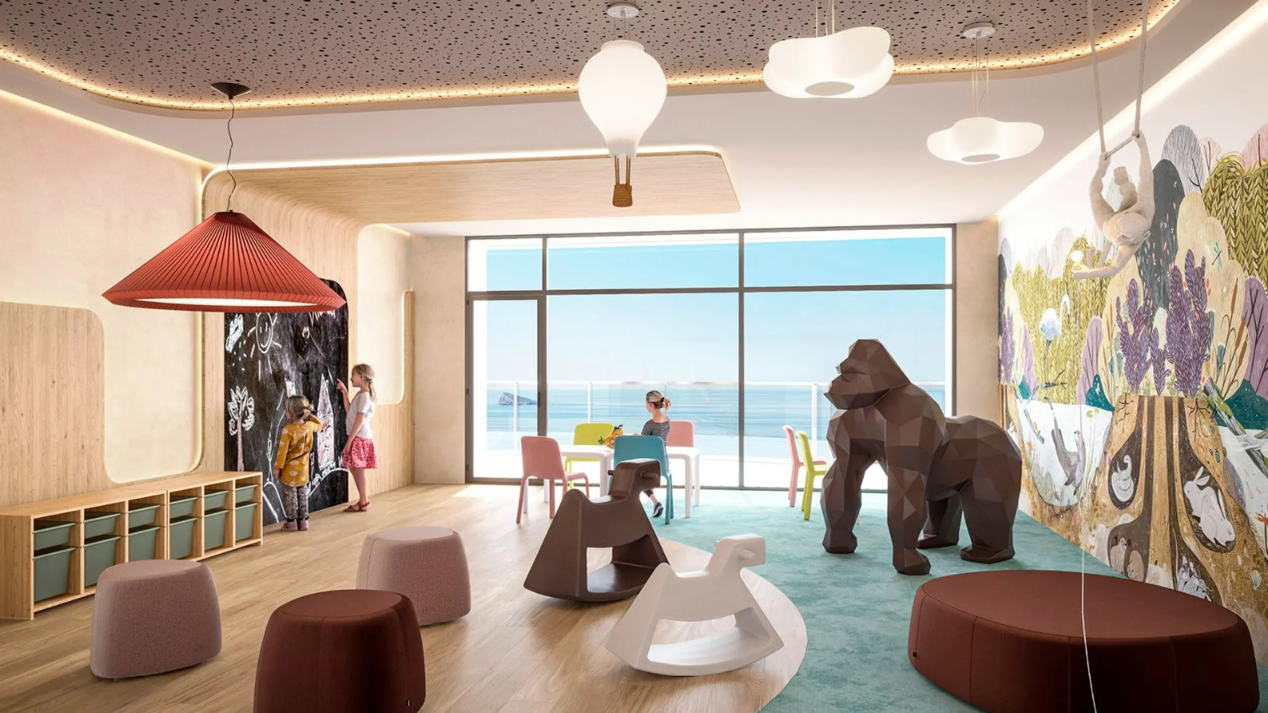 Espectaculares apartamentos en un exclusivo edificio con vistas panorámicas al Mediterráneo en Benidorm, Alicante