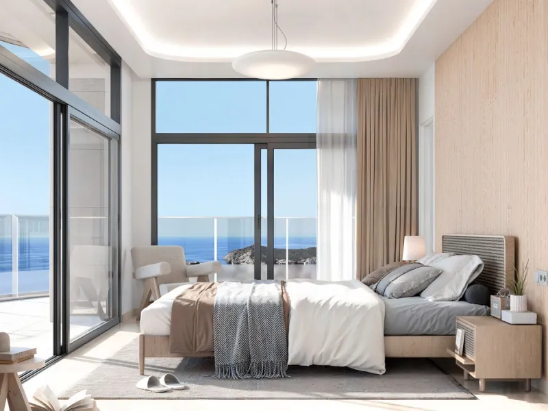 Espectaculares apartamentos en un exclusivo edificio con vistas panorámicas al Mediterráneo en Benidorm, Alicante