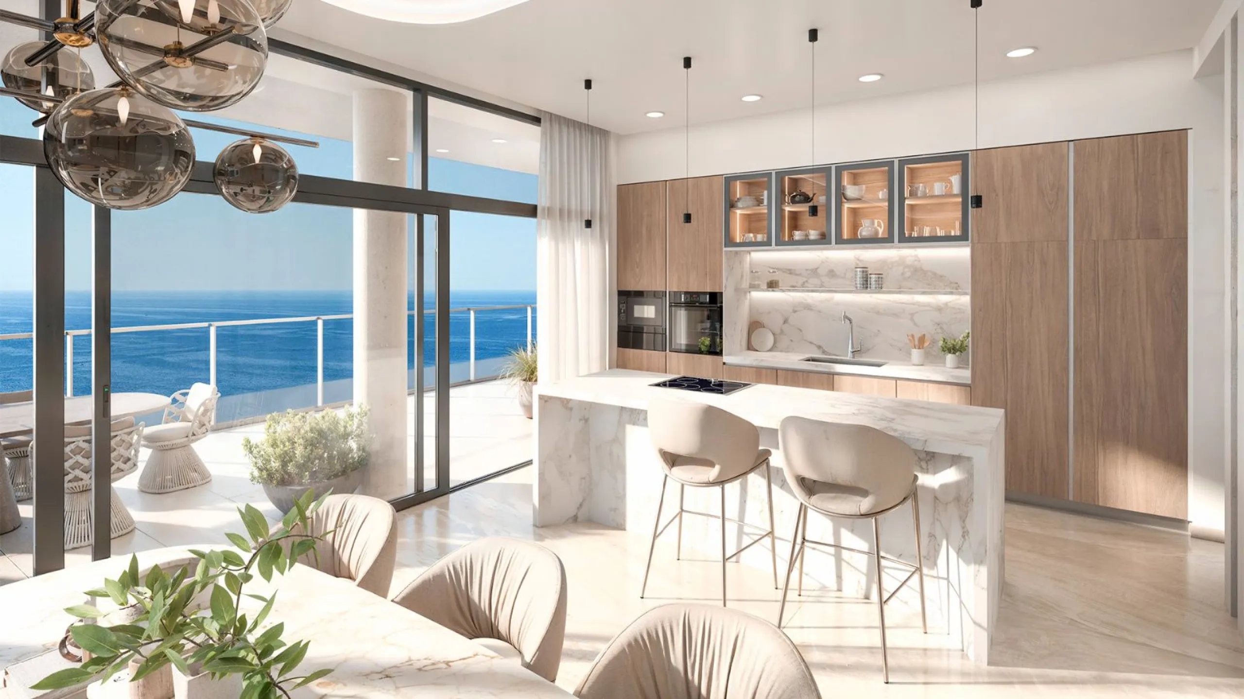 Espectaculares apartamentos en un exclusivo edificio con vistas panorámicas al Mediterráneo en Benidorm, Alicante